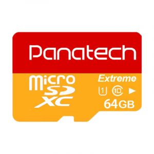 کارت حافظه microSDHC پاناتک کلاس 10 استاندارد UHS-I U1 ظرفیت 64 گیگابایت