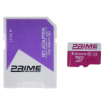 کارت حافظه MicroSDXC پرایم کلاس 10 استاندارد UHS-I U3 سرعت 95MBps ظرفیت 128 گیگابایت