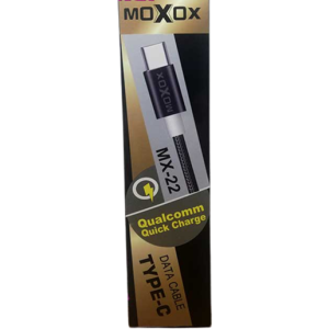 کابل شارژ پاور بانکی تایپ سی اندروید MOXOX مدل MX-22