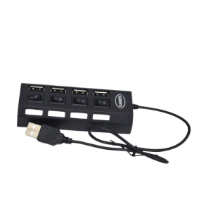 هاب 4 پورت کلید دار USB2.0 کایزر مدل KH-12