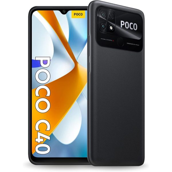 گوشی موبایل POCO C40 power black 4GB RAM 64 ROM