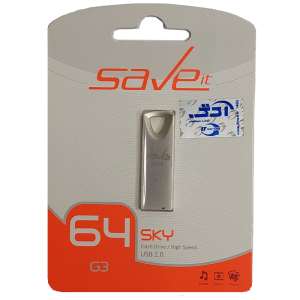 فلش مموری 64 گیگابایتی SAVEIT مدل G3 رابط USB 2.0