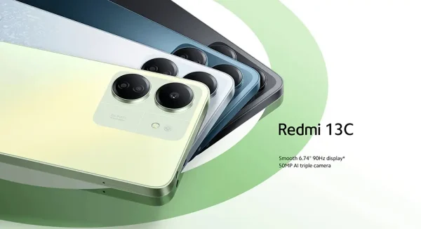 گوشی موبایل شیائومی مدل Redmi 13C ظرفیت 128 گیگابایت رم 6 گیگابایت