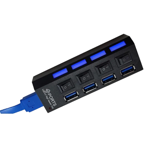 هاب سوییچ 4 پورت کلیددار USB3.0 GREAT