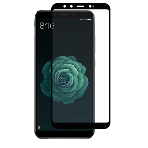 گلس شیشه ای 11D glass گوشی موبایل MI A2 black