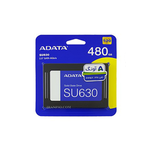 هارد SSD لپ تاپ 480 گیگابایت Adata Sata 2.5Inch SU630 گارانتی آونگ