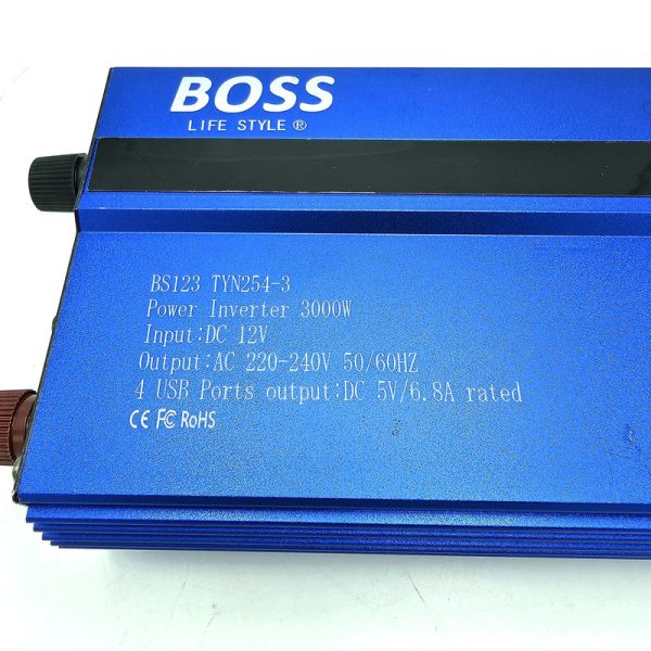 اینورتر برق 3000 وات BOSS مدل BS123TYN254-3