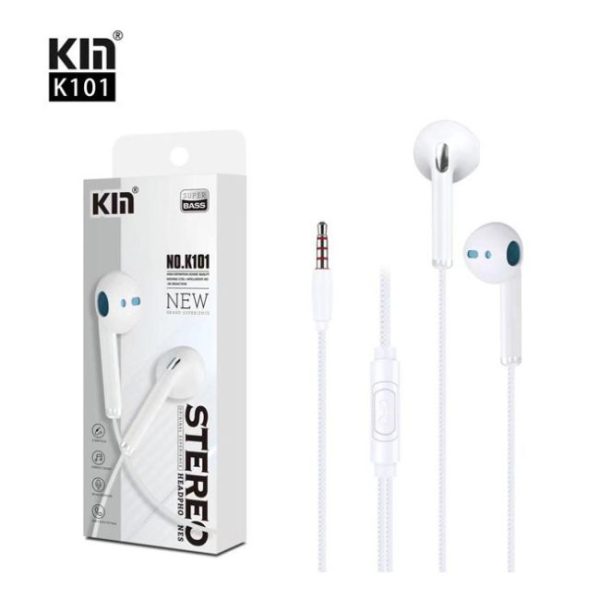 هندزفری سیمی kin مدل k101