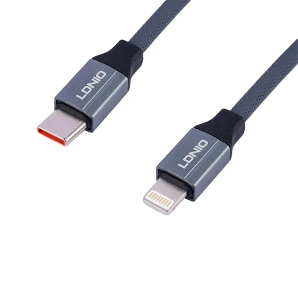 کابل شارژ تایپ سی به لایتنینگ LDNIO مدل LS441 فست 30W کابل شارژ تایپ سی به لایتنینگ LDNIO مدل LS441 فست 30W