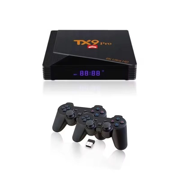 اندروید باکس و کنسول بازی گیم استیک مدل TX9 PRO