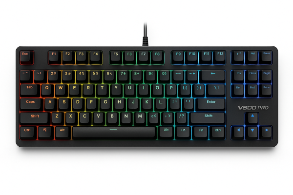 کیبورد RAPOO V500 PRO - Image 2