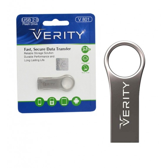 فلش-وریتی-verity-مدل-32gb-v801 فلش 32 گیگ VERITY مدل V801 USB 2.0