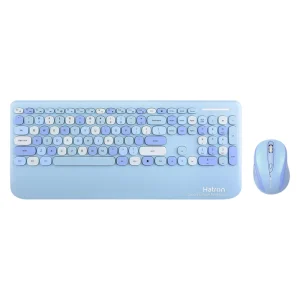 کیبورد و ماوس بی سیم Hatron مدل HKCW350