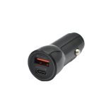 شارژر فندکی 45 وات مدل AK-243 | شارژ سریع QC 3.0 و PD
