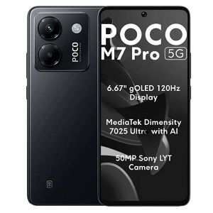 گوشی موبایل xiaomi مدل POCO M7 Pro 5G ظرفیت 512گیگابایت و رام 12 گیگ
