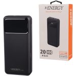 پاوربانک X-ENERGY مدل X-820 ظرفیت 20000 میلی آمپر 22.5W