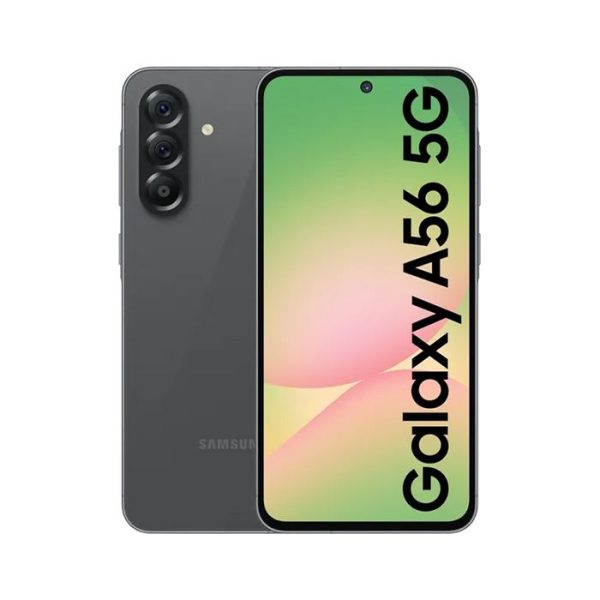 گوشی موبایل Samsung مدل A56 5G ظرفیت 256 گیگابایت و رام 8 گیگ رنگ خاکستری پک ویتنام 18 ماه گارانتی شرکتی