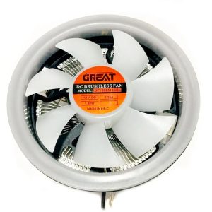 فن خنک کننده CPU گریت RGB دار مدل Great Combo HF-696