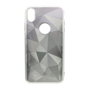قاب موبایل آیفون XS MAX طرح Gk Blur Silver