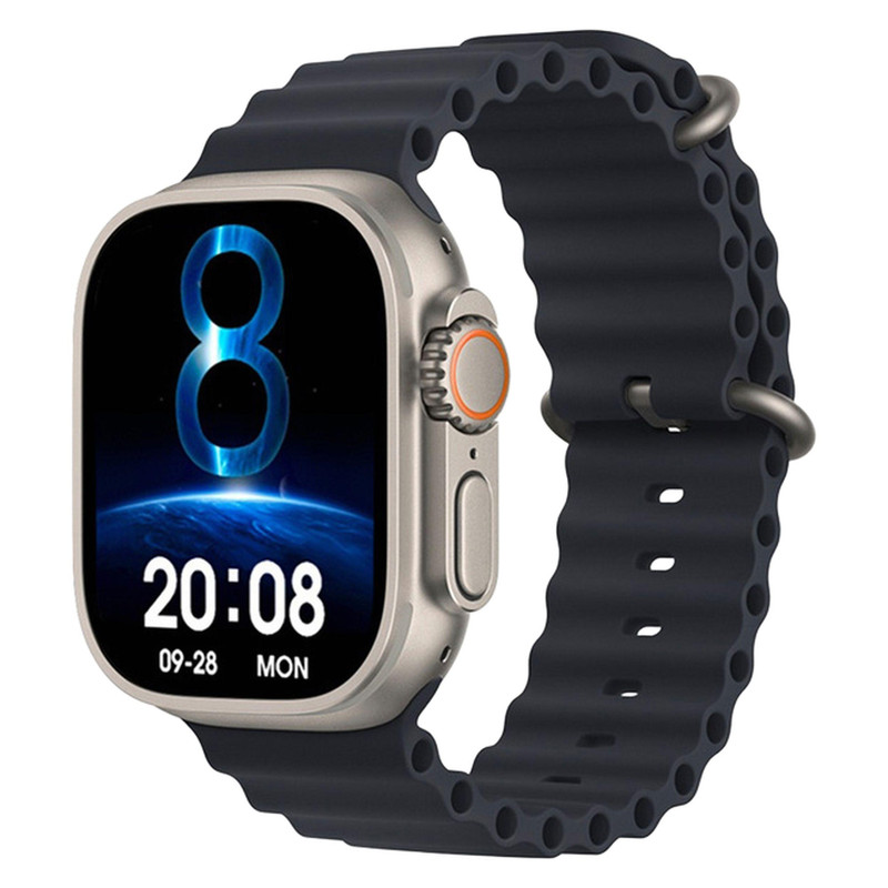 ساعت هوشمند WISME مدل WS10-2 ULTRA همراه با 7 بند سیلیکون