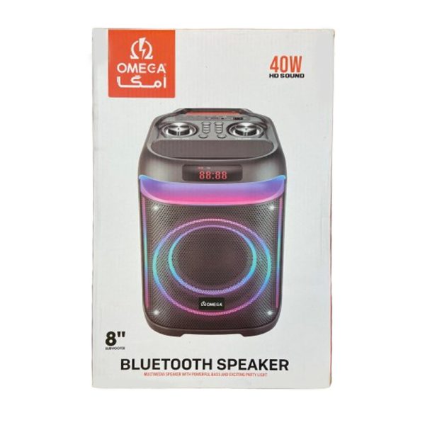 اسپیکر بلوتوثی قابل حمل OMEGA مدل Mini Party Box SP1000