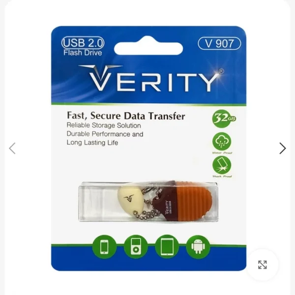 فلش 32 گیگ VERITYمدل V907 USB 2.0 - Image 1