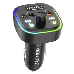 شارژر فندکی و اف ام پلیر بلوتوثی EARLDOM مدل ET-M85