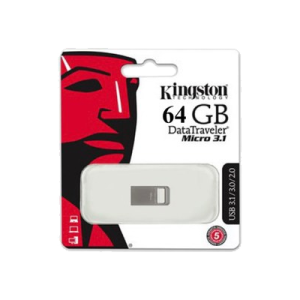 فلش 64 گیگ کینگستون مدل DataTraveler Micro USB 3.1