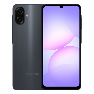 گوشی موبایل SAMSUNG مدل Galaxy A07 دو سیم کارت ظرفیت 128 گیگابایت و رم 6 گیگابایت رنگ مشکی + گارانتی 18 ماهی شرکتی