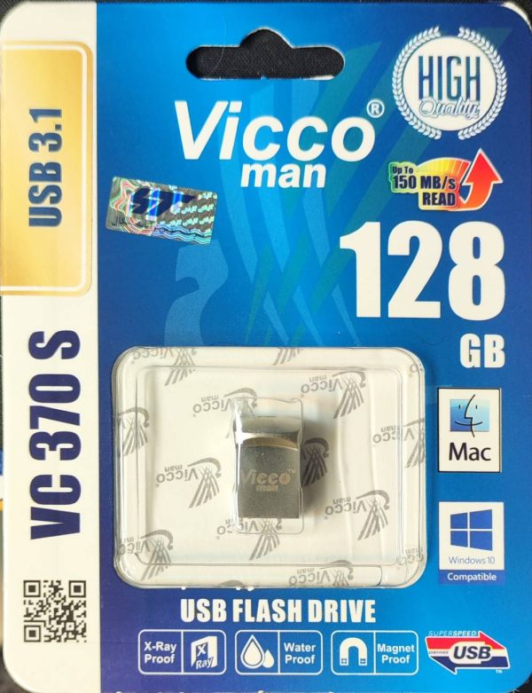 فلش 128 گیگ Viccoman مدل VC370S