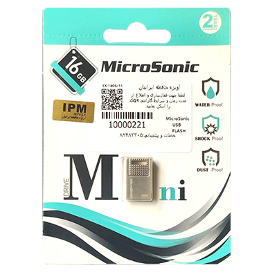 فلش 16 گیگ MicroSonic مدل Mini Drive فلش 16 گیگ MicroSonic مدل Mini Drive
