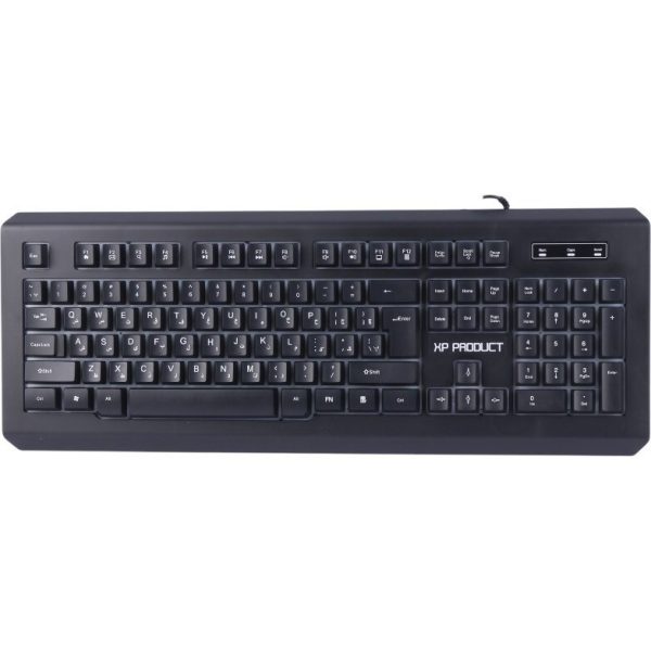 کیبورد RGB سیمی گیمینگ XP مدل XP-12100R
