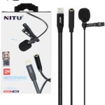 میکروفون یقه ای لایتنینگ‬ سیمی NITU مدل NM03 - Image 2