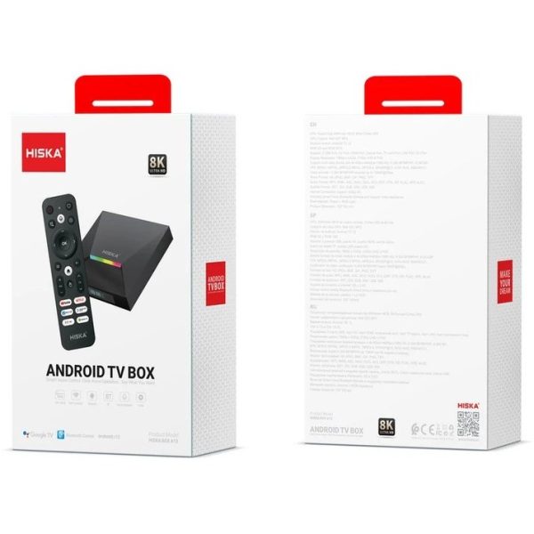 اندروید باکس HISKA مدل HISKA BOX A12