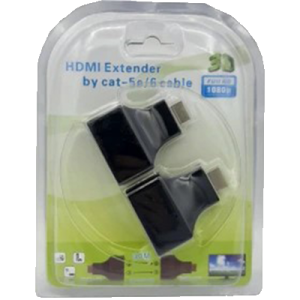 اکستندر HDMI تحت شبکه 30 متری دو کاناله پک طلقی