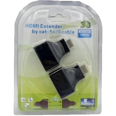 Untitled-12 اکستندر HDMI تحت شبکه 30 متری دو کاناله پک طلقی - Image 1