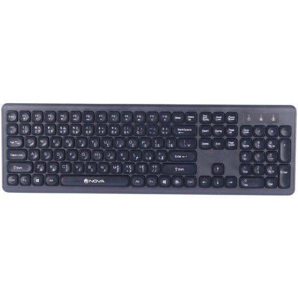 ست موس و کیبورد بی سیم WNOVA مدل NKM-1401WL