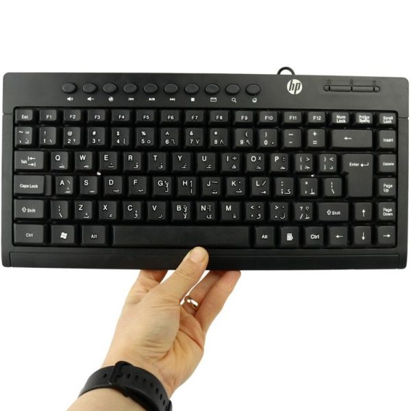 مینی کیبورد HP مدل K600 MINI با سیم