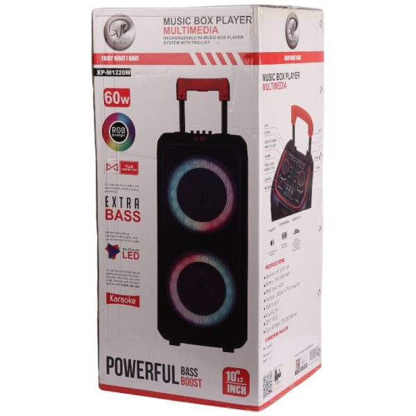 اسپیکر بلوتوثی قابل حمل XP-PRODUCT مدل XP-M1220M
