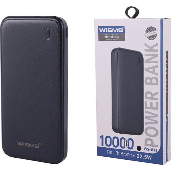 پاوربانک 22.5 وات WISEME مدل WS-012 ظرفیت 10000 میلی آمپر