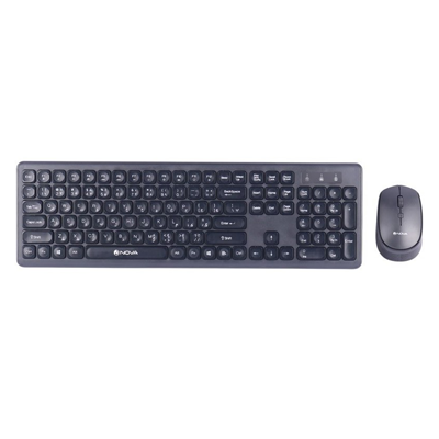 ست موس و کیبورد بی سیم WNOVA مدل NKM-1401WL ست موس و کیبورد بی سیم WNOVA مدل NKM-1401WL