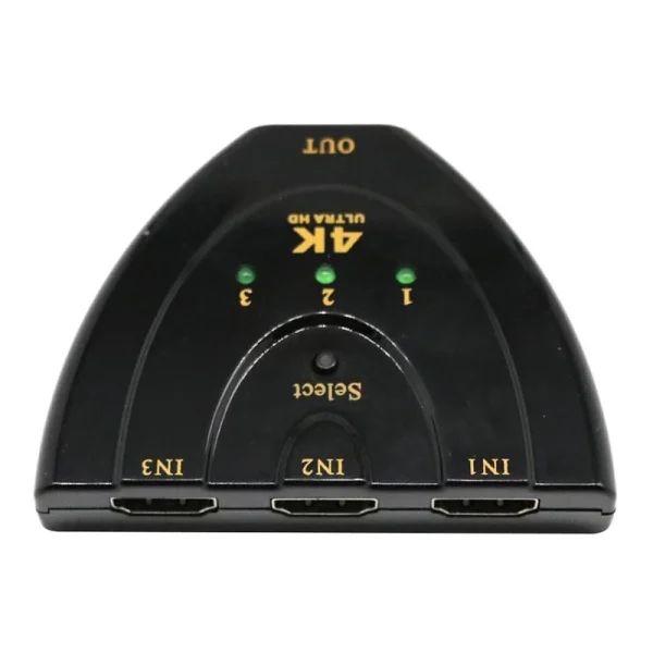 سوئیچ  HDMI 4K  3 PORT IPHORTECH  مدل UH-301 - Image 1