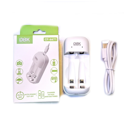 DBK شارژر باتری 2 عددی DBK تایپ سی - Image 1