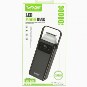 پاوربانک V Smart مدل VS-539 ظرفیت 30000 میلی‌آمپر